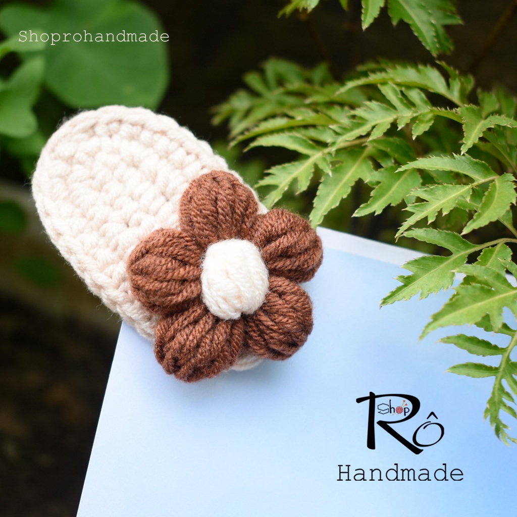 Kẹp tóc hoa tiểu thư cho nữ và bé gái 6cm |Phụ kiện kẹp tóc phong cách Hàn Quốc |Shop Rô Handmade - Ảnh 3