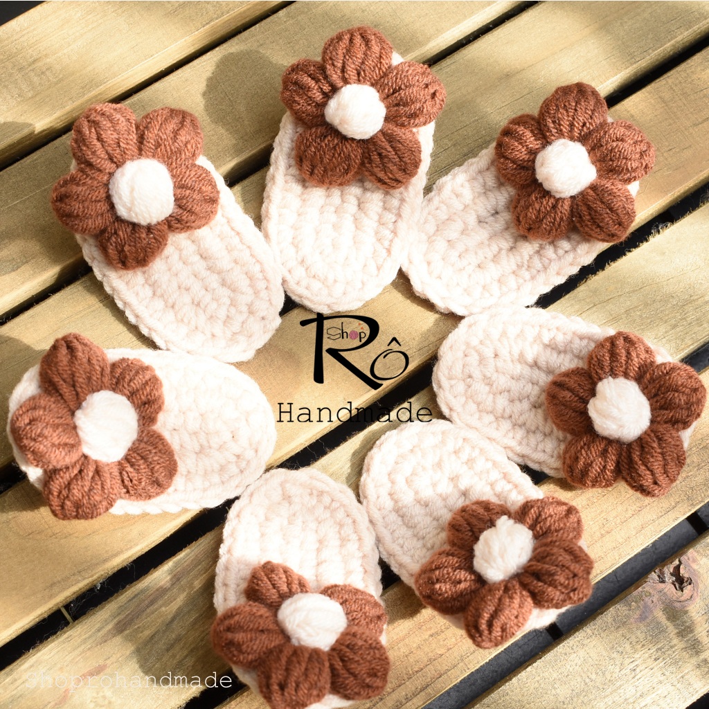 Kẹp tóc hoa tiểu thư cho nữ và bé gái 6cm |Phụ kiện kẹp tóc phong cách Hàn Quốc |Shop Rô Handmade - Ảnh 4