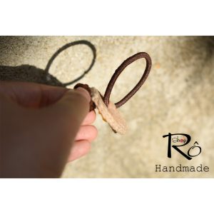 Alternative view of Dây cột tóc chú chó thông minh dễ thương cho nữ và bé gái 4cm |Đồ buộc tóc đáng yêu|Shop Rô Handmade